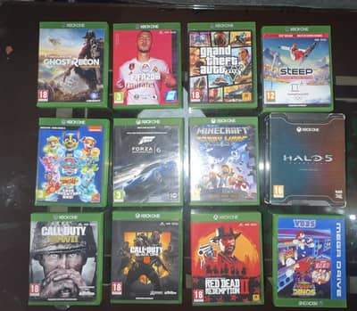 Xbox One Original Games Bundle – All Working – Excellent Condition