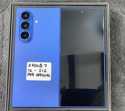 Samsung Galaxy Z fold 7 12gb 512gb Pta Approved complete Box