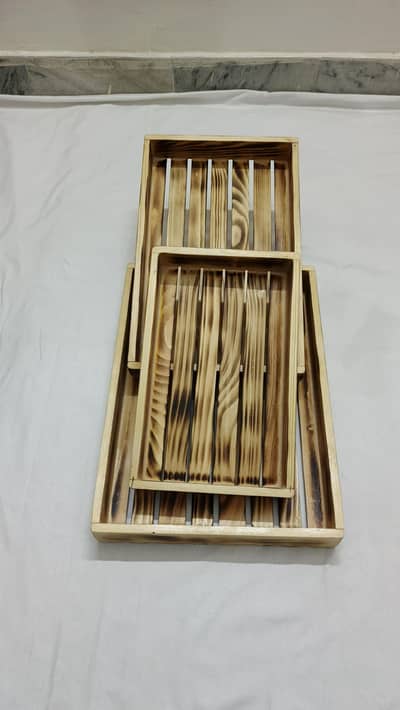 wooden tray