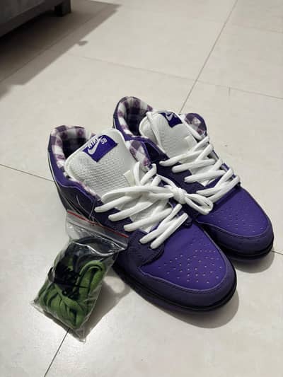 Nike SB dunks purple lobsters- God Reps