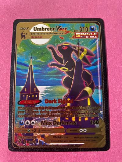 pokemon golden premium card
