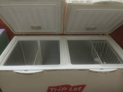 tiplet deep freezer chest larg capacity excellent cooling condition