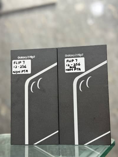 SAMSUNG GALAXY Z FLIP 7 12-256 GB NON PTA BLUE BOX PACK