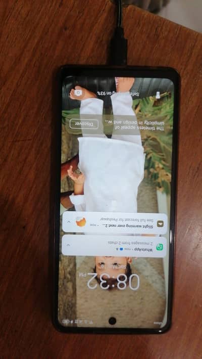 Tecno spark 10 with only charging cable