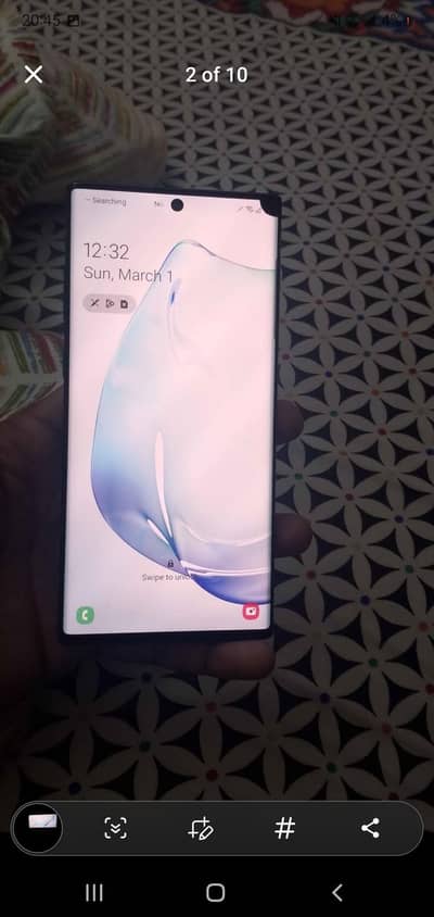 Samsung note 10plus non pta 12/256