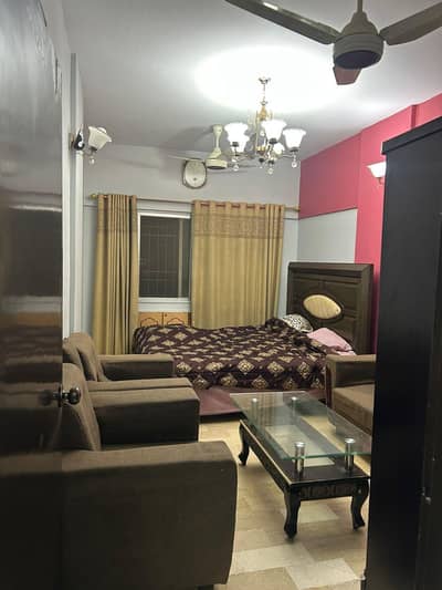 2 Bed DD Flat For Sale In Omega Heights Gulistan e Jauhar Block 13
