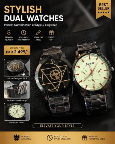 Men watches for Eid