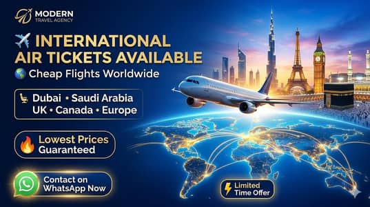 Only Tickets Available 24 hours service