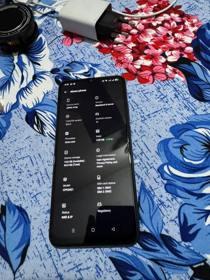 Oppo A16e 0