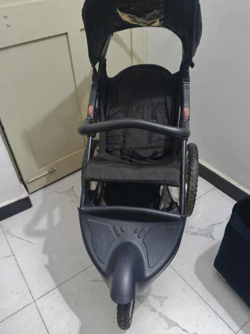 Big wheeler pram 2