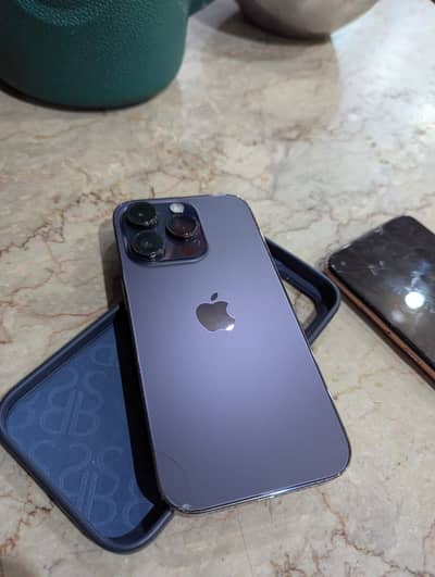 Iphone 14 pro jv 128 condition 10/9.5 battery 80