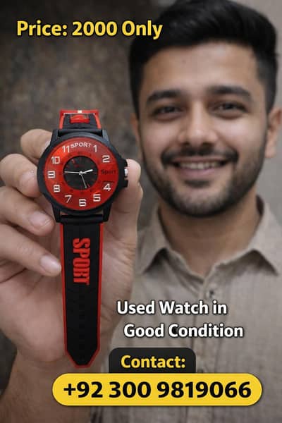 Red and black dial