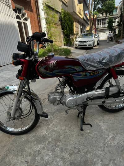 Honda Bike | Model CD 70 | Year 2024 | Bike | Honda 70 | Red Color 70