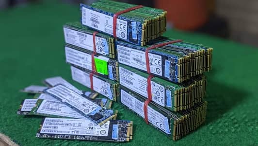 128GB, 256GB, 512GB & 1TB M2/NVME SSD - Used UAE Import Stock