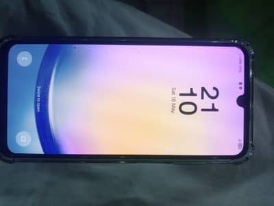 A 25 Samsung  5 G Brand New . only Four one  Month usage