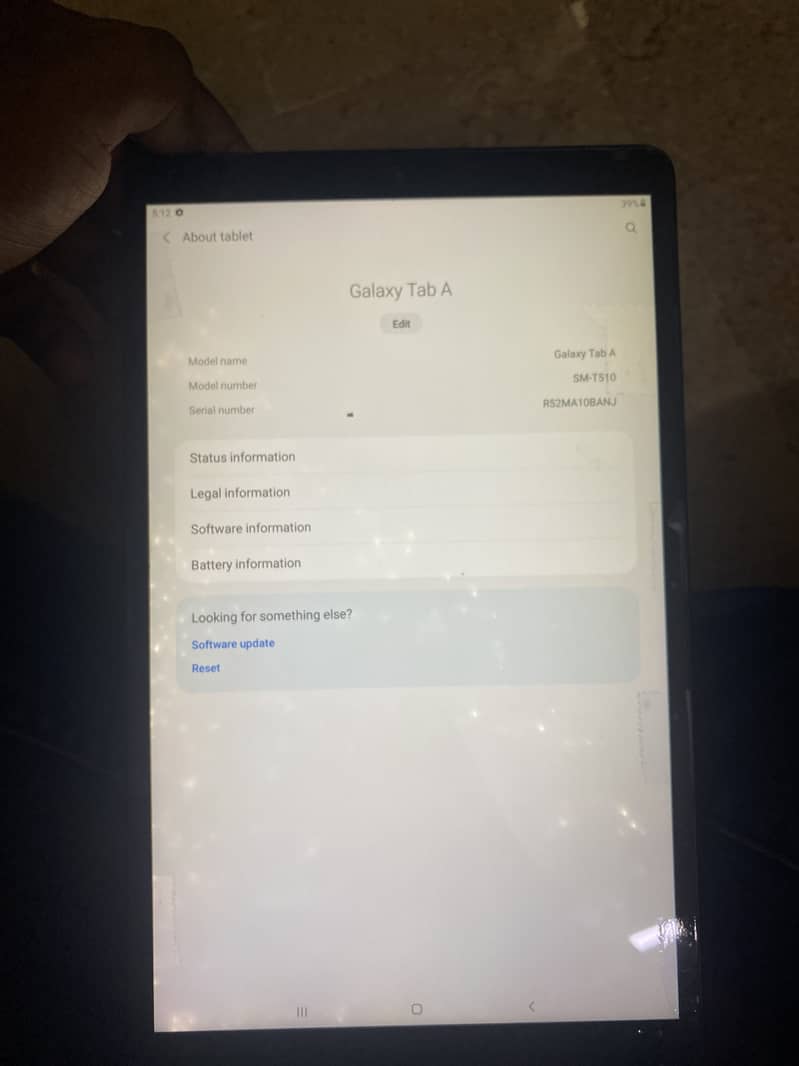 samsung tabA 0