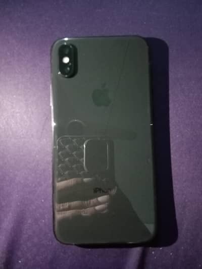 iphone X 256gb  pta approve  battery change