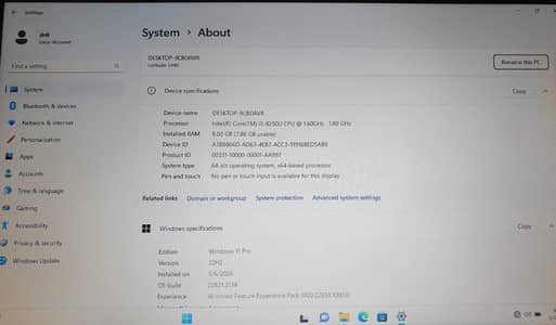 Dell Latitude 5540 | Core i5 (8th Gen) | 8 GB Ram