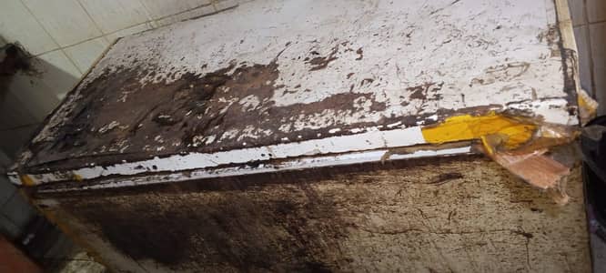 Waves deep freezer for sale in scrape compressor OK hy body rusted