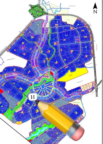 2 Kanal (1000 sq yards) Plot File booking H Block Faisal Town Phase 2 | Easy Installments | Best Investment | Discounted Price 53.65 lakh