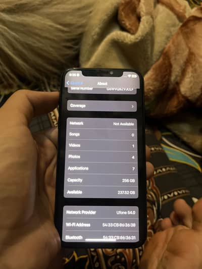iPhone x in best condition PTA approved