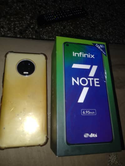 infinix note. 7.4/128
