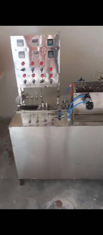 Tetra pack juice machine double nozel