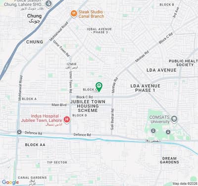 Prime Location Kanal Plot For Sale In Jubilee Town Lahore