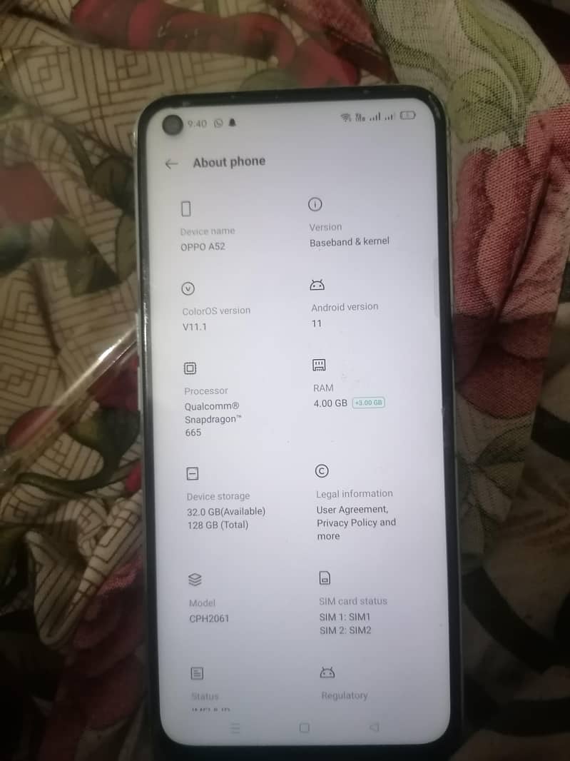 Oppo A52 1