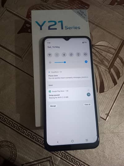 Vivo Y21 4 64GB PTA Approved With Box