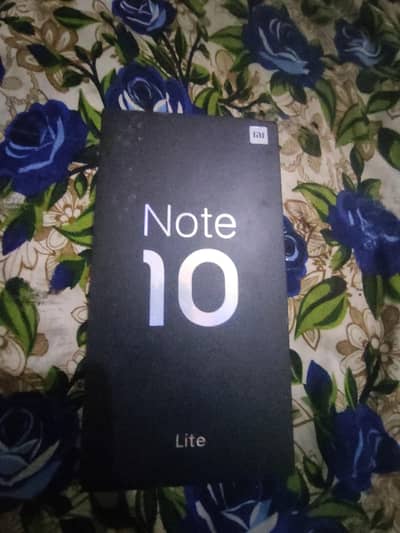 Xiaomi note 10 lite edge screen 6/128 front finger exchange possible