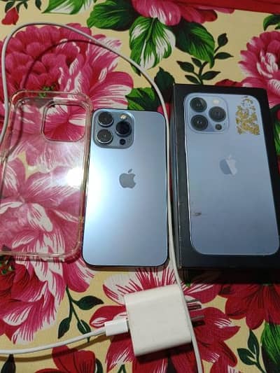 iPhone 13pro PTA approved 10by10 condition with complete box