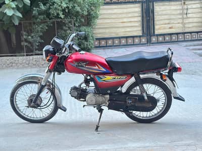 70cc fully maintained bike for sale