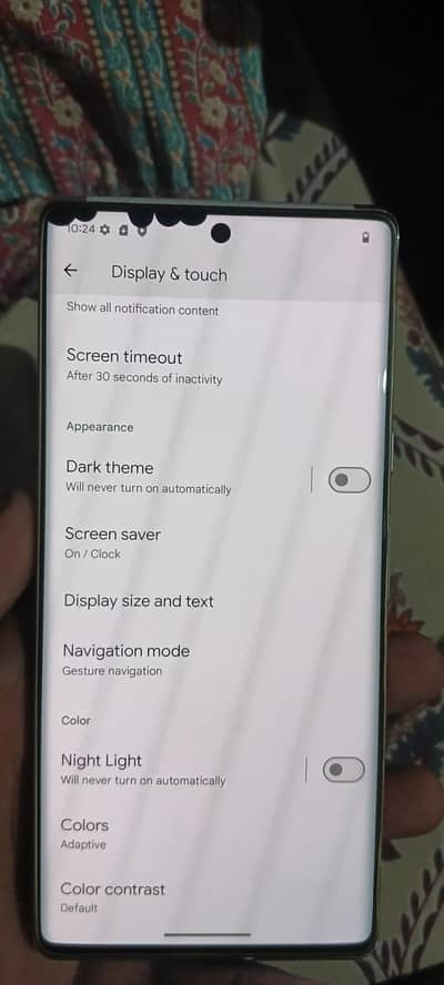 Google Pixle 6 pro 8gb 128gb
