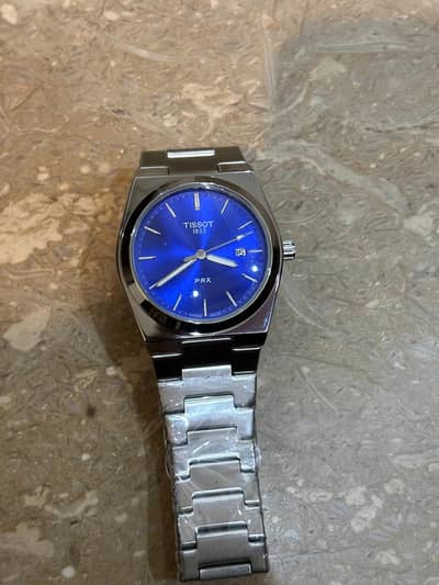 Tissot PRX Blue Dial Watch – Stainless Steel