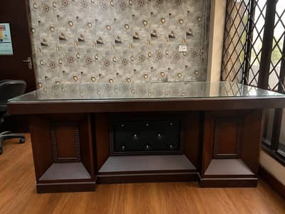 Office Table with 2 Chairs