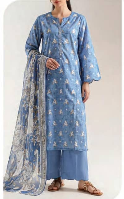 100% Original Premium Branded 3PC Lawn Limited Stock