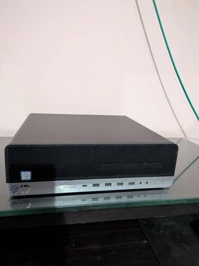 HP Elitedesk 800 G4With 24 Inch LCD 