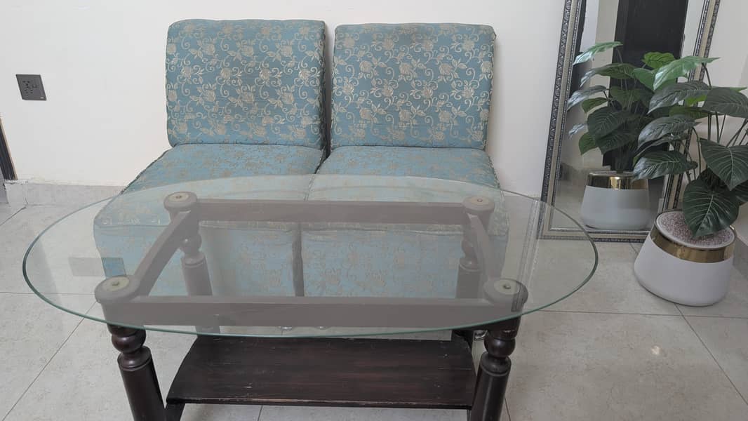 Sofa set with center table 2