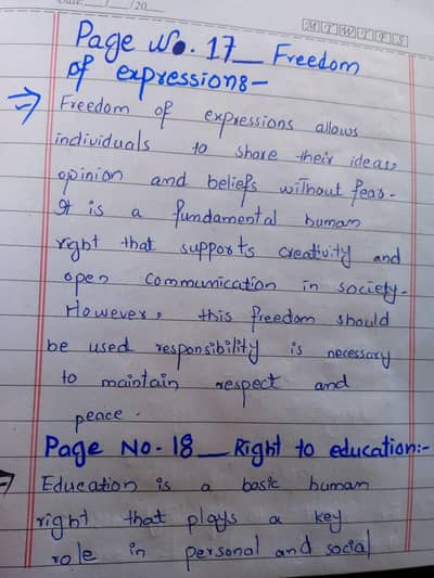 assignment work