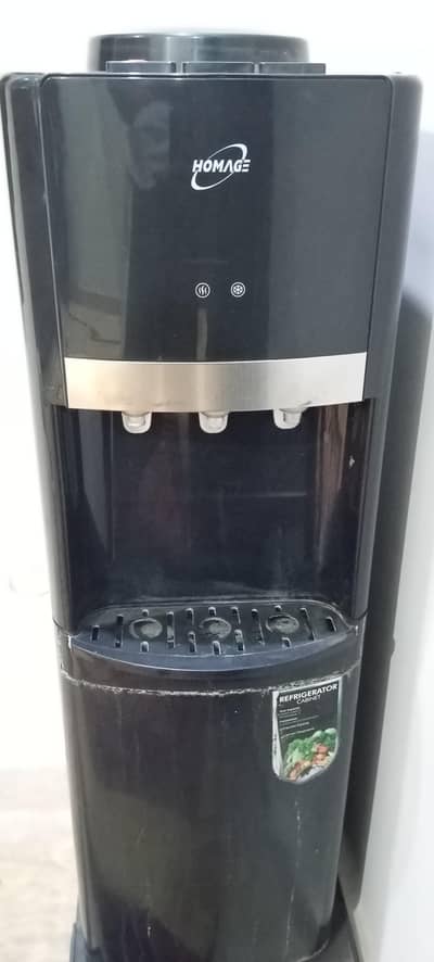 Homage Water Dispenser (Hot & Cold + Fridge) – Excellent Condition 