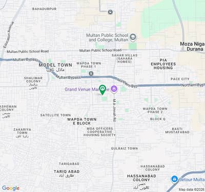 MDA Cooperative Housing Society Multan Near Wapda Town Phase1 9.5 Marla Plot Available For Sale Super Location
