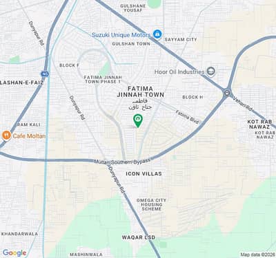 7 Marla Plot E Block For Sale In Fatima Jinnah Town Vehari Chowk Multan Block E