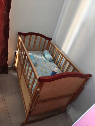 Wooden Baby cot