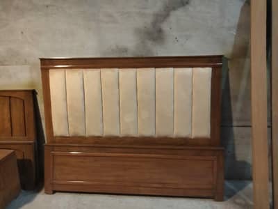 New pure woden double beds latest designs
