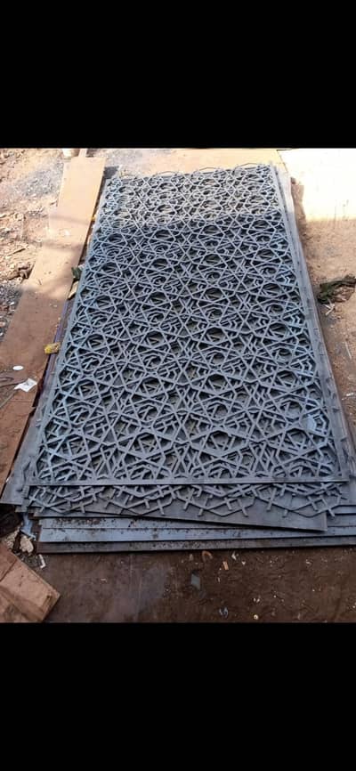 cnc laser cutting. lazer cutting. metal cutting. iron grills.