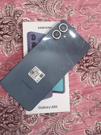 SAMSUNG A06 Mobile 6/128 Gb with Box 5 Month warranty available 10/10