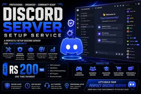 Discord Server Setup Service
