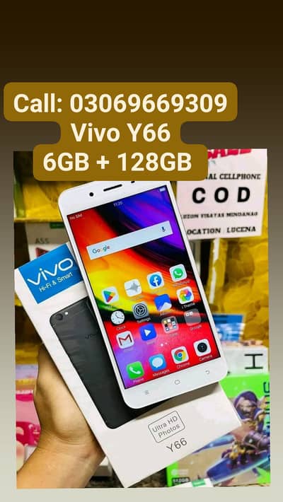 Vivo Y66 PTA Approved 6GB Ram Price Only 10500/- With Warranty 128GB