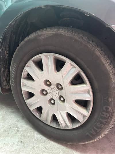 HONDA CIVIC REBORN RIM AND TYRE